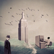 Illustration for article titled These Surreal Science Fiction Collages Are a Wonderful Glimpse into Insanity